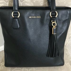 Michael Kors Black Leather Purse
